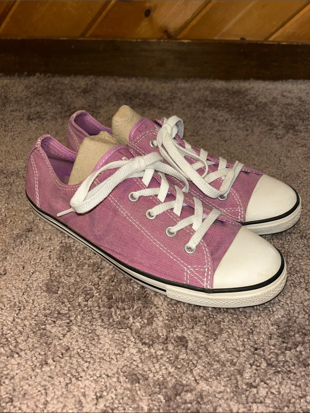 Converse Chuck Taylor all star low top Orchid purple sneakers